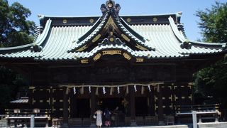 鹿の住む大社様