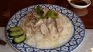 ランチはボリューム満点