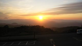 ここから山の眺めも抜群