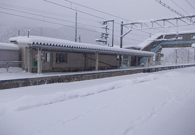 秋田県最古の歴史を誇る駅です