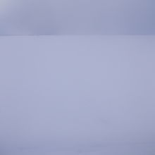 冬の八郎潟は一面の銀世界です