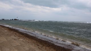 日本の渚・百選の遠浅の海