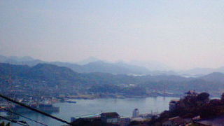 瀬戸内海の島々から尾道市街や路地裏まで見渡せる展望台