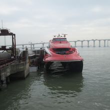 香港行きのフェリー