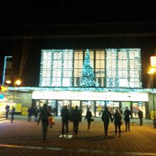 ジュッセルドルフ中央駅です。