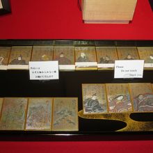 細かい字まで織ってます