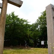 高根山山頂にある神社