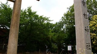 高根山山頂にある神社