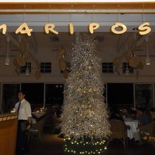 レストラン入り口