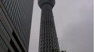 外からの景色と中からのガラスビュー。