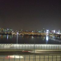 漢江側の夜景はキレイでした。