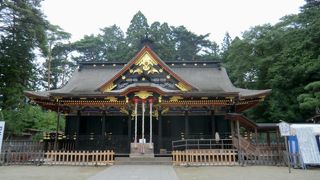 国宝の御社殿すごい。