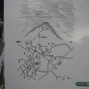 傾斜の急な山道