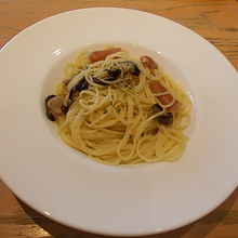 日替わりパスタがお勧めです（1ドリンク付き580円）