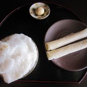 ぶくぶく茶が楽しめます