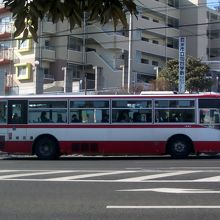 泉方面へ向かうところ。台原近辺にて。