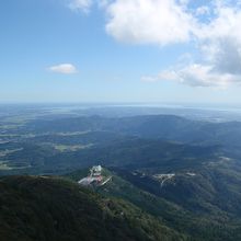 山頂からの景色