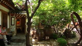 趣ある韓屋で伝統茶を楽しめる