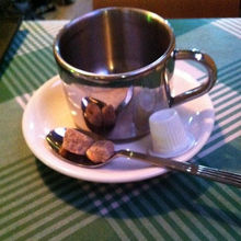 コーヒーカップが可愛い。