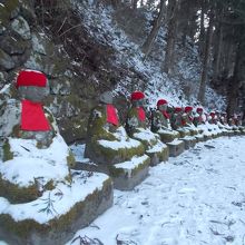 並び地蔵尊（少し角度を変えて）