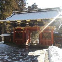 仁王門(境内側から)