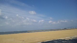 海を見ながらのんびり