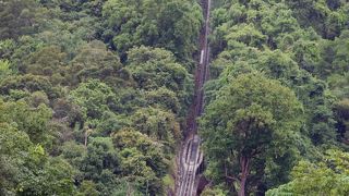 下界の喧騒から逃れる