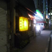 お店の外観