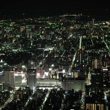 東京湾方面の夜景