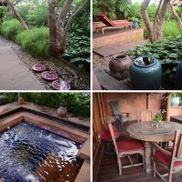 ラマ・スイートで一番感激したのはプライベート・ガーデン。