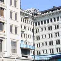 印象的なクラシカルな外観