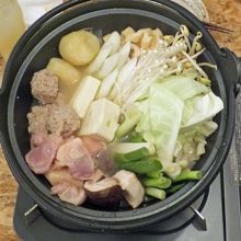 生姜鶏ちゃんこ鍋