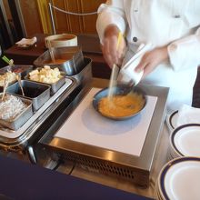 しらすのオムレツ