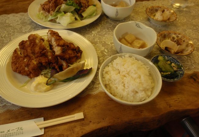 ボリューム満点！登山後の栄養補給