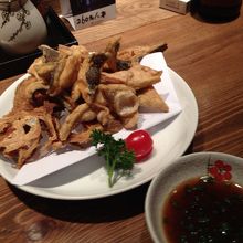 カレイのから揚げ