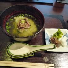 マグロのお茶漬け