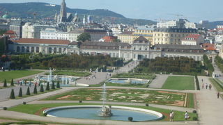 宮殿上宮にあるクリムトの作品は見逃せません