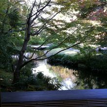 防府天満宮内にあるほうしょうあん。お抹茶がいただけます。