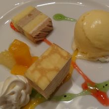 デザートも手抜かりありません。