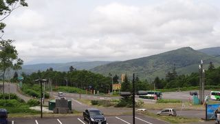 国道230号線の最高地点、見晴がいい