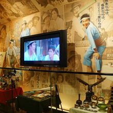 館内内部の展示