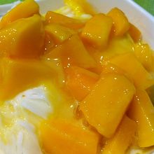 マンゴーかき氷