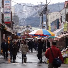 2012年3月に行ったときの朝市