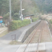 駅の遠景