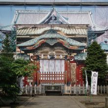 丁度改修工事の真っただ中・・・