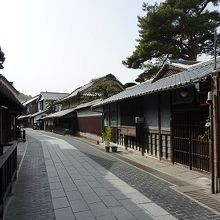 整備された町並み地区