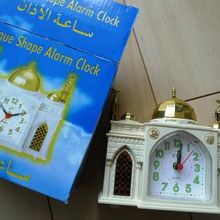 アラーム音がアザーンの目覚まし時計。