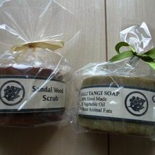 BALI TANGIのスクラブ石鹸。