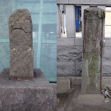 左　平久橋西詰　　右　洲崎神社境内