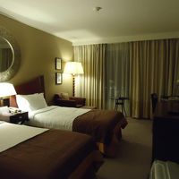 シングル2つの部屋でした